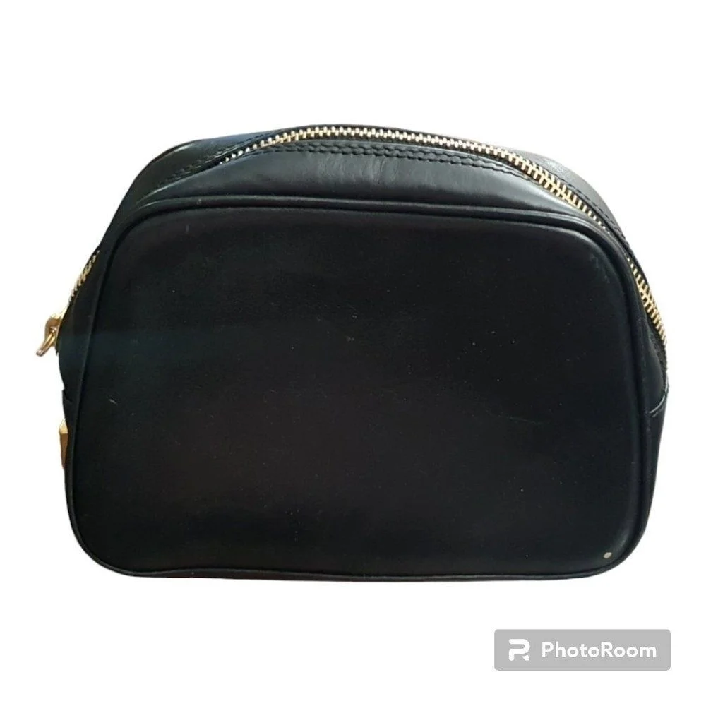 Salvatore Ferragamo Cosmetic Bag 22 6013 leather Black Women
